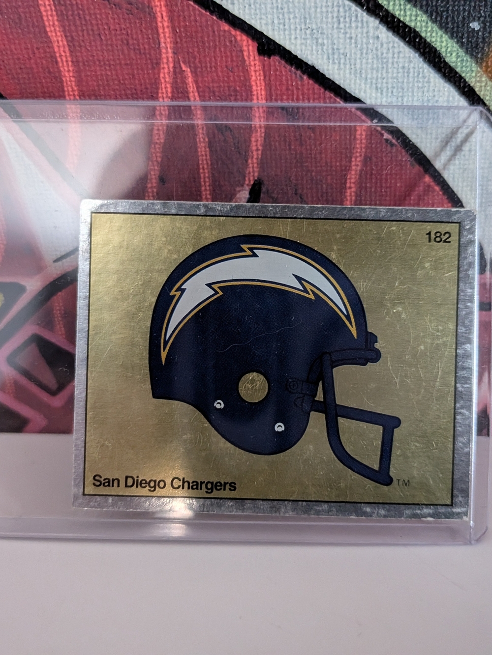 1988 Panini San Diego Chargers Sticker #182